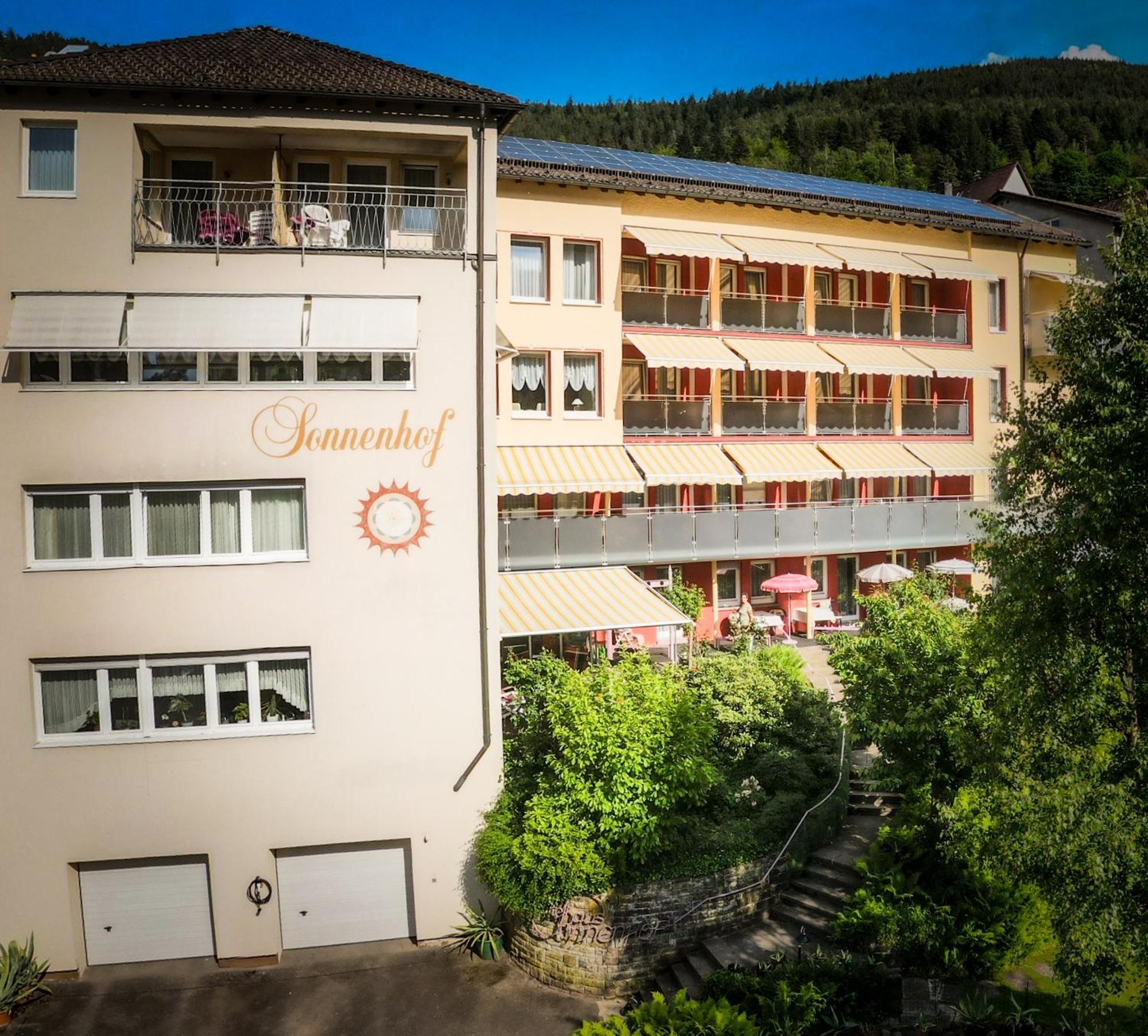 Hotel Sonnenhof Bad Wildbad Dış mekan fotoğraf